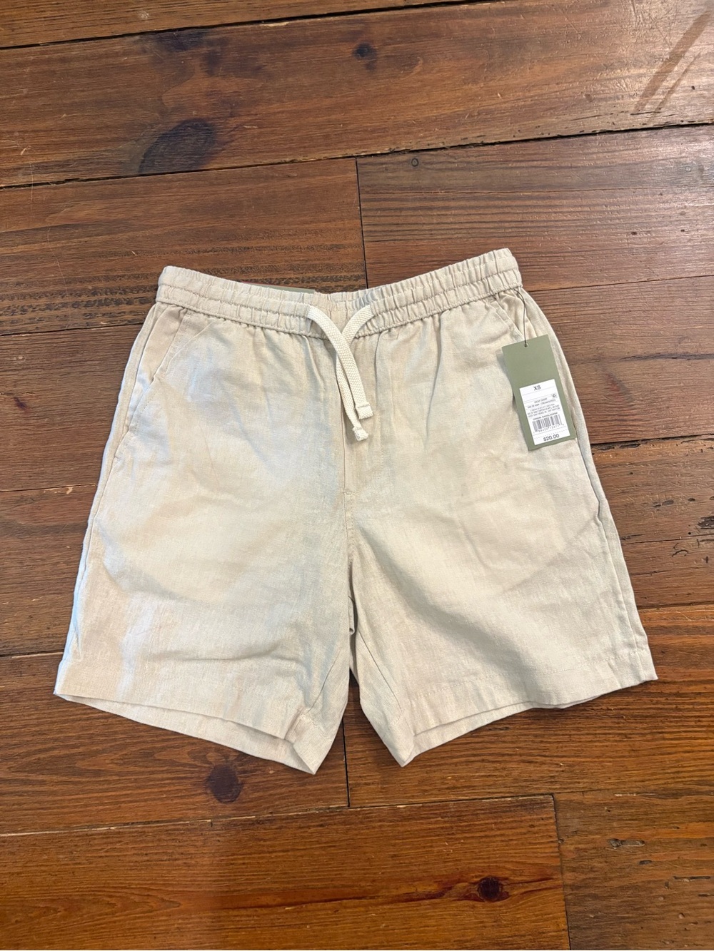 Goodfellow & Co Men's Drawstring Shorts - Cream
